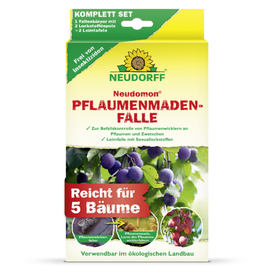 Neudomon PflaumenmadenFalle Sprechende Bilder