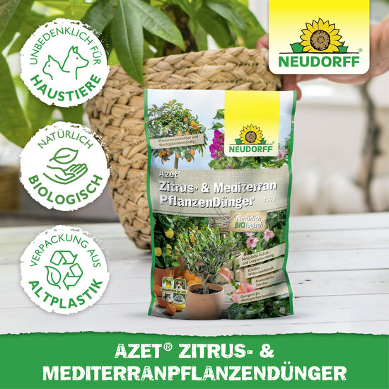 Azet Zitrus- & MediterranpflanzenDünger Sprechende Bilder Bild 5