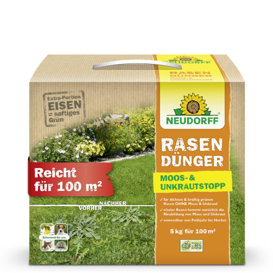 RasenDünger Moos- & UnkrautStopp Sprechende Bilder Bild 1