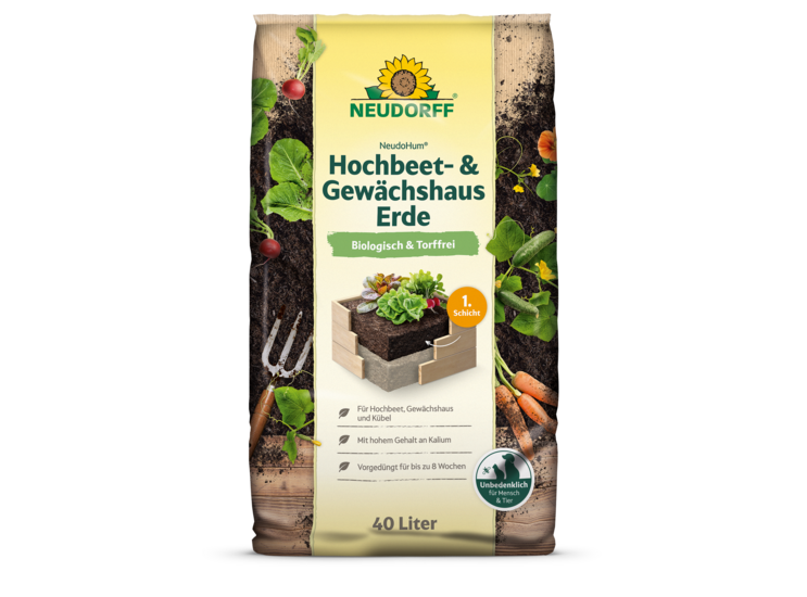 NeudoHum Hochbeet & GewächshausErde
