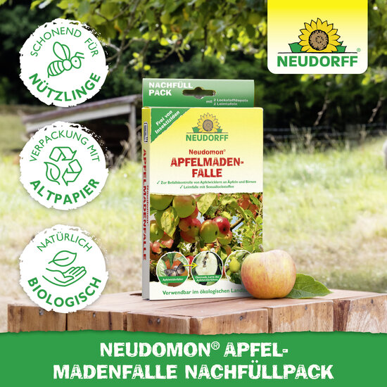 Neudomon ApfelmadenFalle Nachfüllpack Sprechende Bilder Bild 5