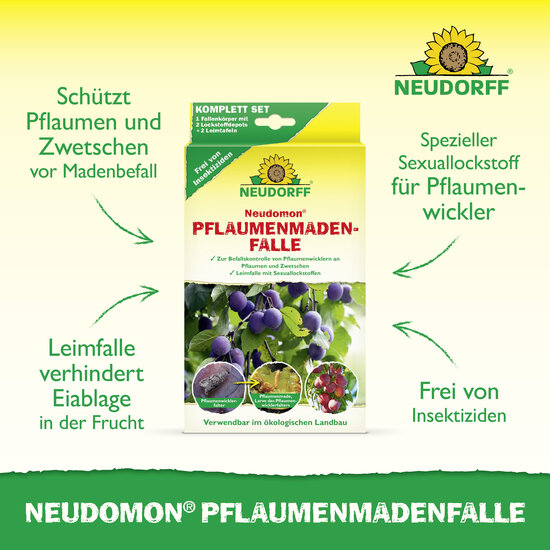 Neudomon PflaumenmadenFalle Sprechende Bilder Bild 2