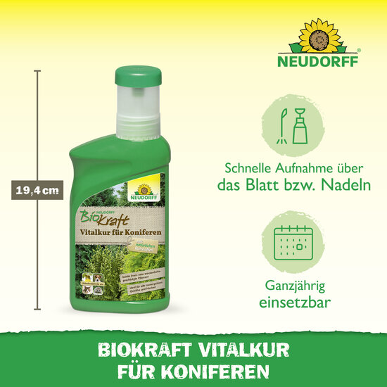 Neudorff BioKraft Vitalkur für Koniferen Sprechende Bilder Bild 3 Neudorff BioKraft Vitalkur für Koniferen Sprechende Bilder Bild 3