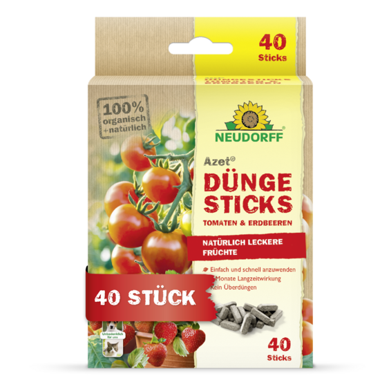 Azet Düngesticks für Tomaten & Erdbeeren Sprechende Bilder Bild 1 Azet Düngesticks für Tomaten & Erdbeeren Sprechende Bilder Bild 1